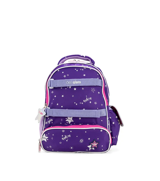 Mochila Cloe Mediana Para Niña Porta Ipad 11 Plg Color 