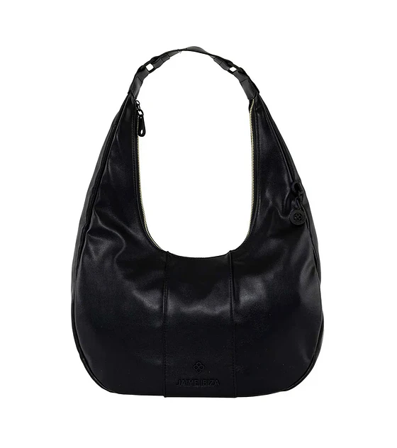 Bolso hobo Jaime Ibiza negro para dama JI2910