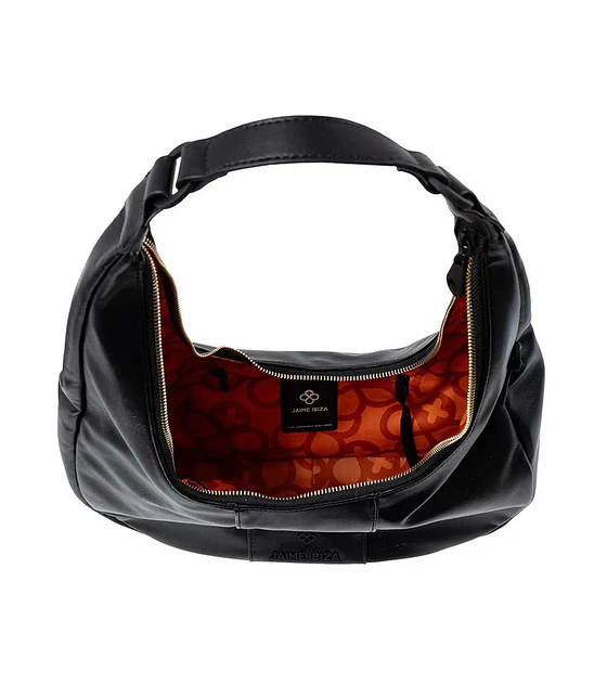 Bolso hobo Jaime Ibiza negro para dama JI2910