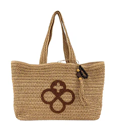 Bolso tote bag Jaime Ibiza café para dama ji 2945