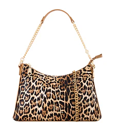 BOLSO SATCHEL JAIME IBIZA JI 3025 Café Leopardo 