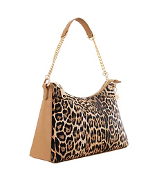 BOLSO SATCHEL JAIME IBIZA JI 3025 Café Leopardo 