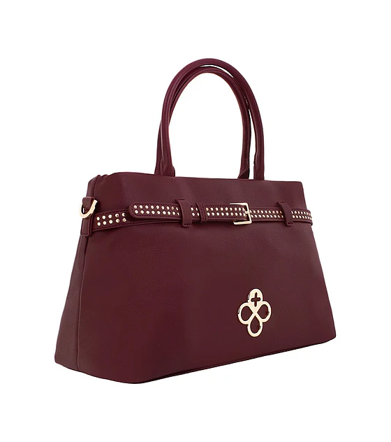 BOLSO SATCHEL JAIME IBIZA 3002 Burgundy