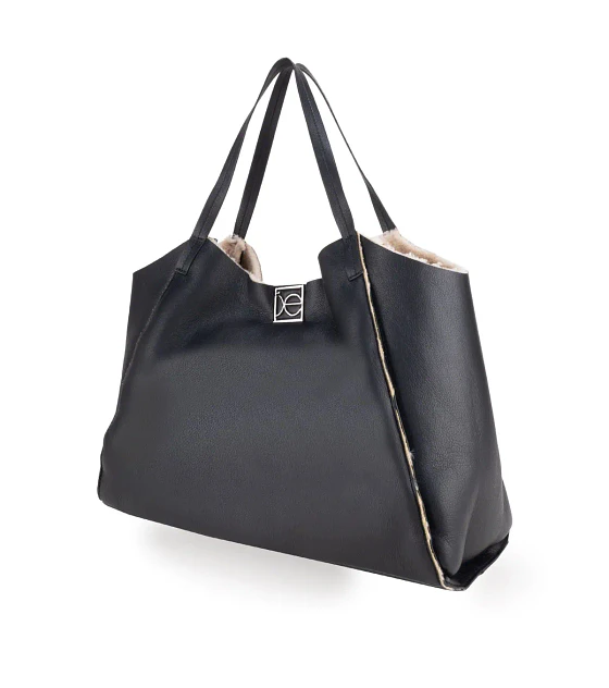 Bolsa Cloe Tote Grande Con Pouch Color Negro