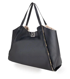 Bolsa Cloe Tote Grande Con Pouch Color Negro