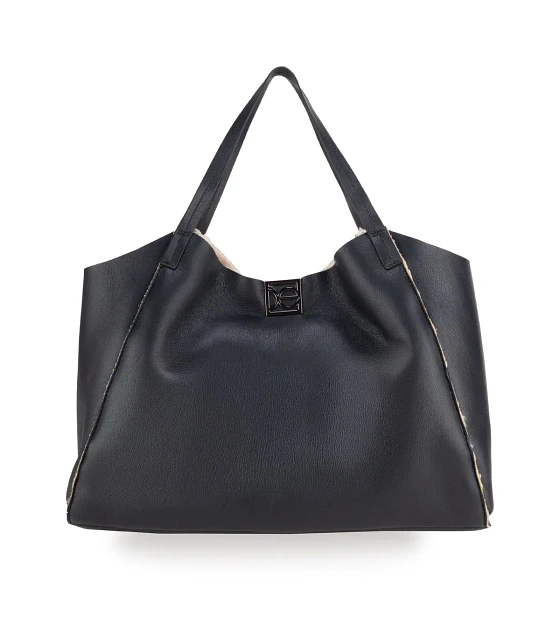 Bolsa Cloe Tote Grande Con Pouch Color Negro