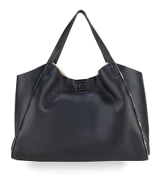 Bolsa Cloe Tote Grande Con Pouch Color Negro