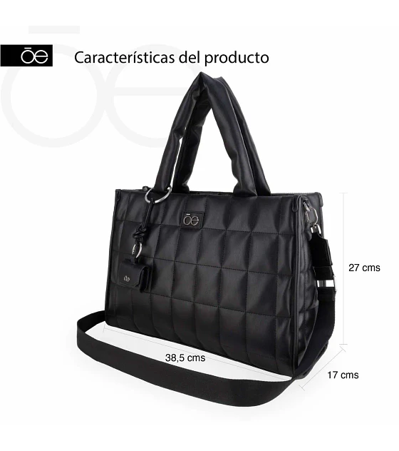 Bolsa Cloe Porta Laptop 13 Plg Color Negro