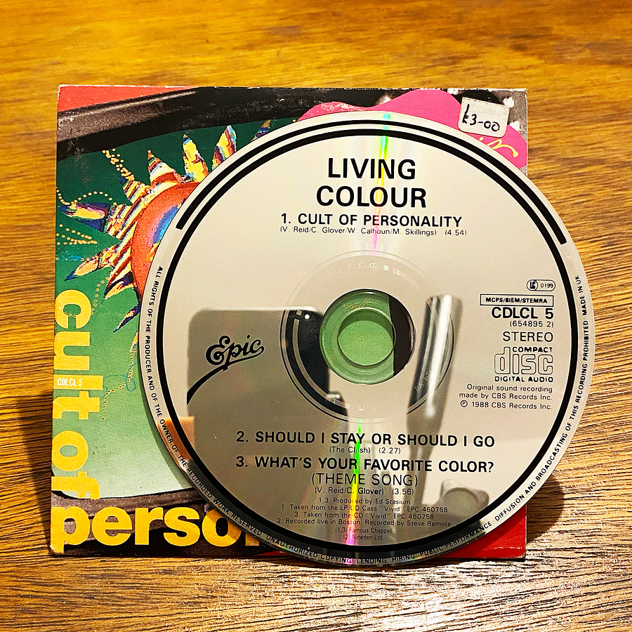 Living Colour - Cult of Personality 3