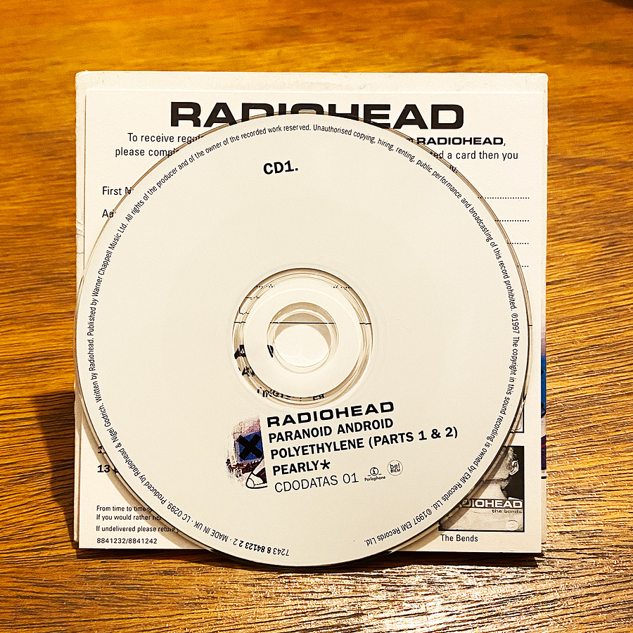 Radiohead - Paranoid Android (CD1)  3