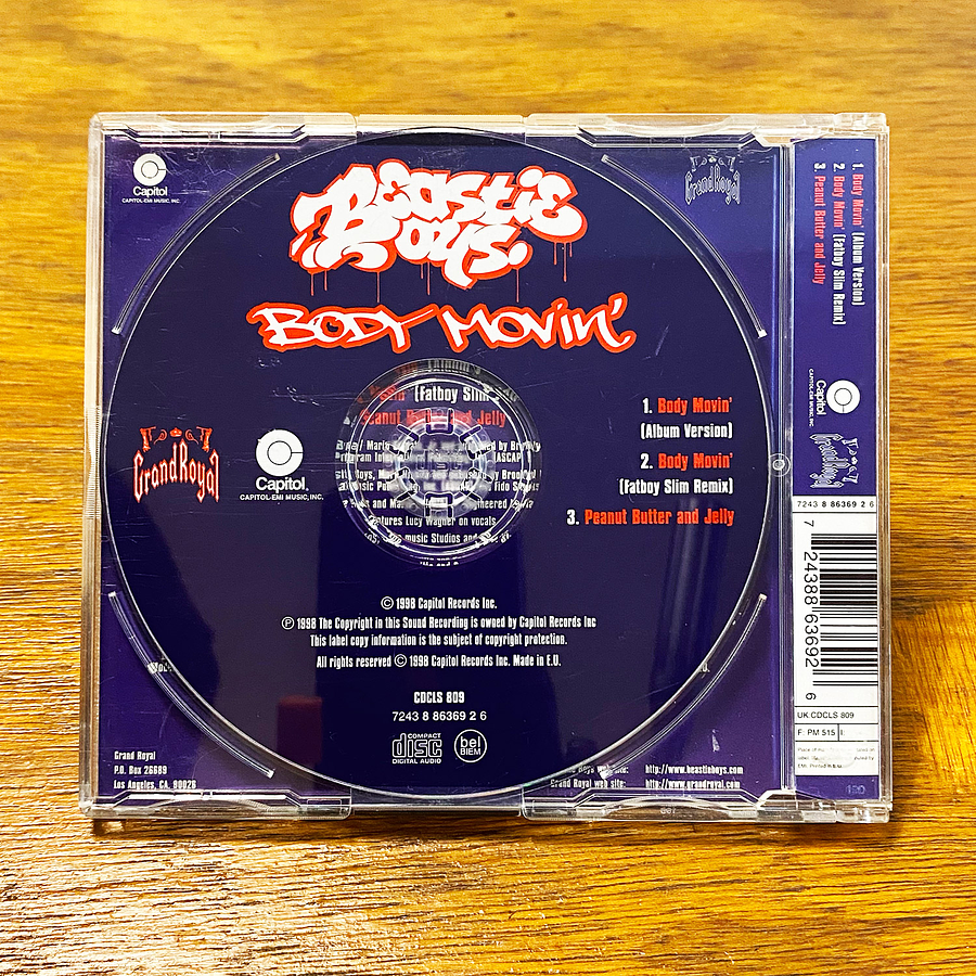 Beastie Boys - Body Movin' (CD1) 2