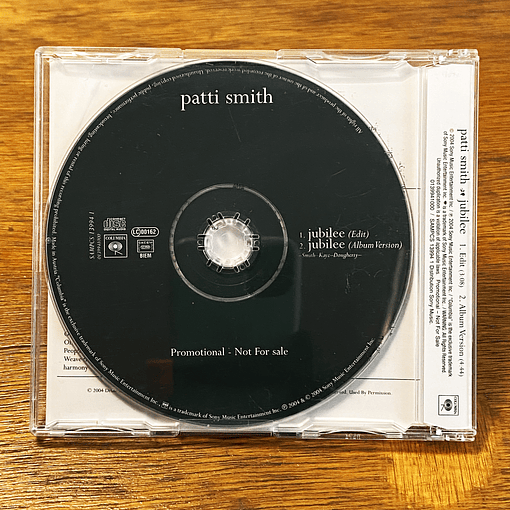 Patti Smith - Jubilee