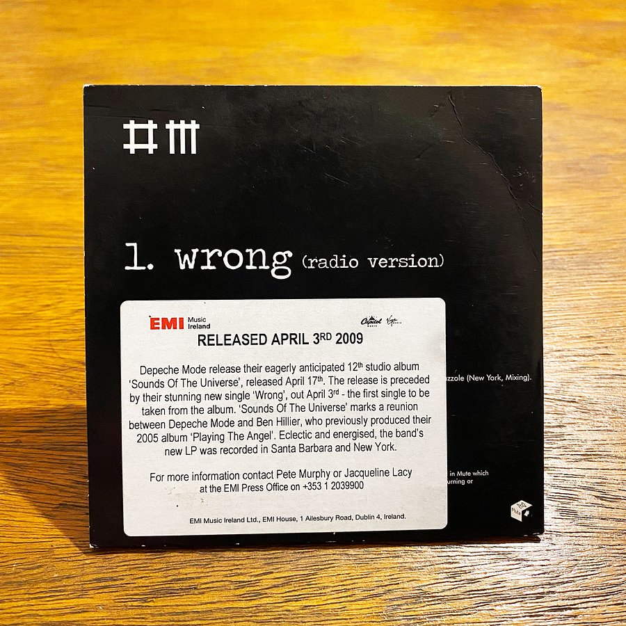 Depeche Mode – Wrong 2