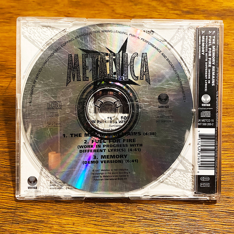 Metallica - The Memory Remains (CD1)  2