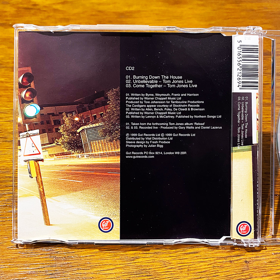 Tom Jones & The Cardigans - Burning Down the House CD2 3