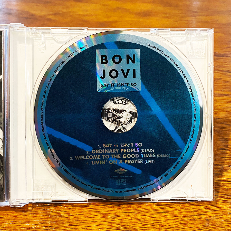 Bon Jovi - Say It Isn't So 2