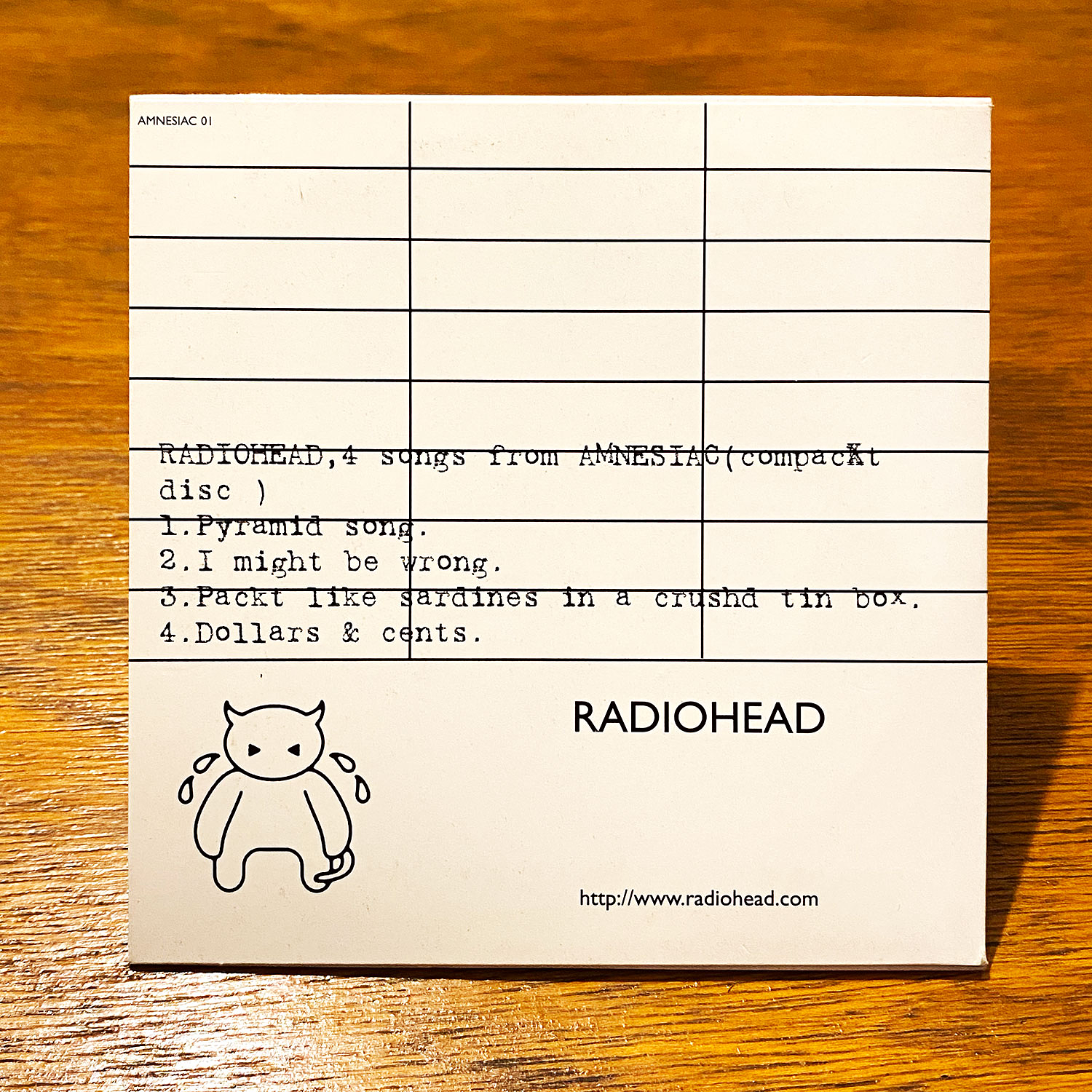 Radiohead - 4 Songs From Amnesiac 2