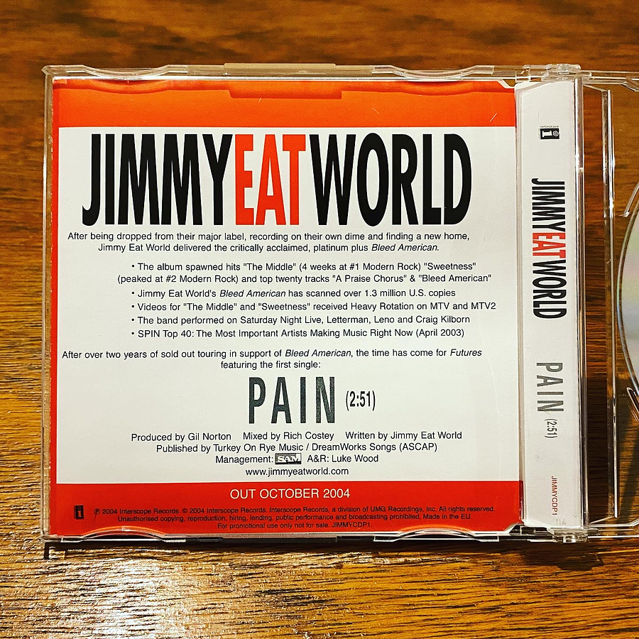 Jimmy Eat World - Pain 3