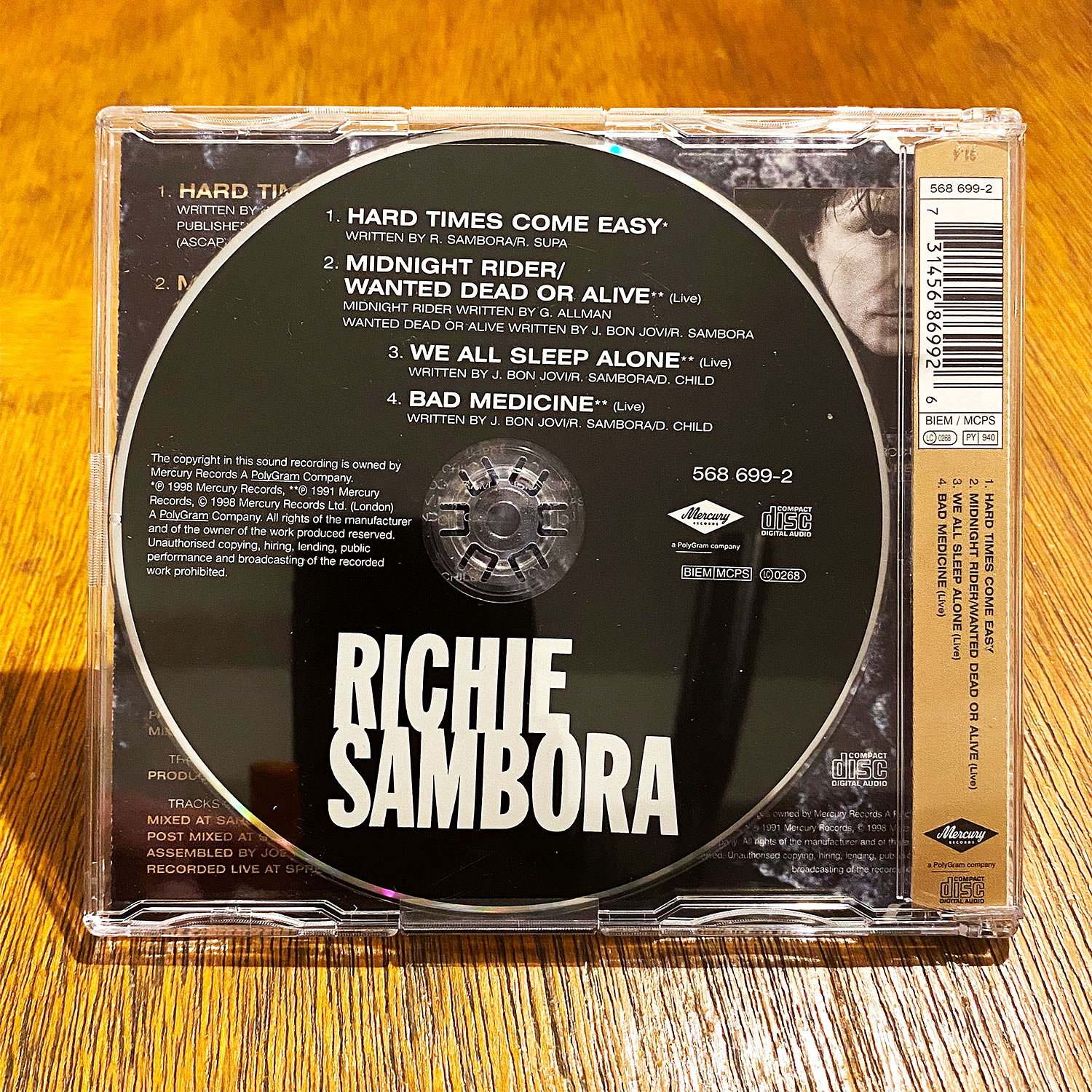 Richie Sambora - Hard Times Come Easy 2