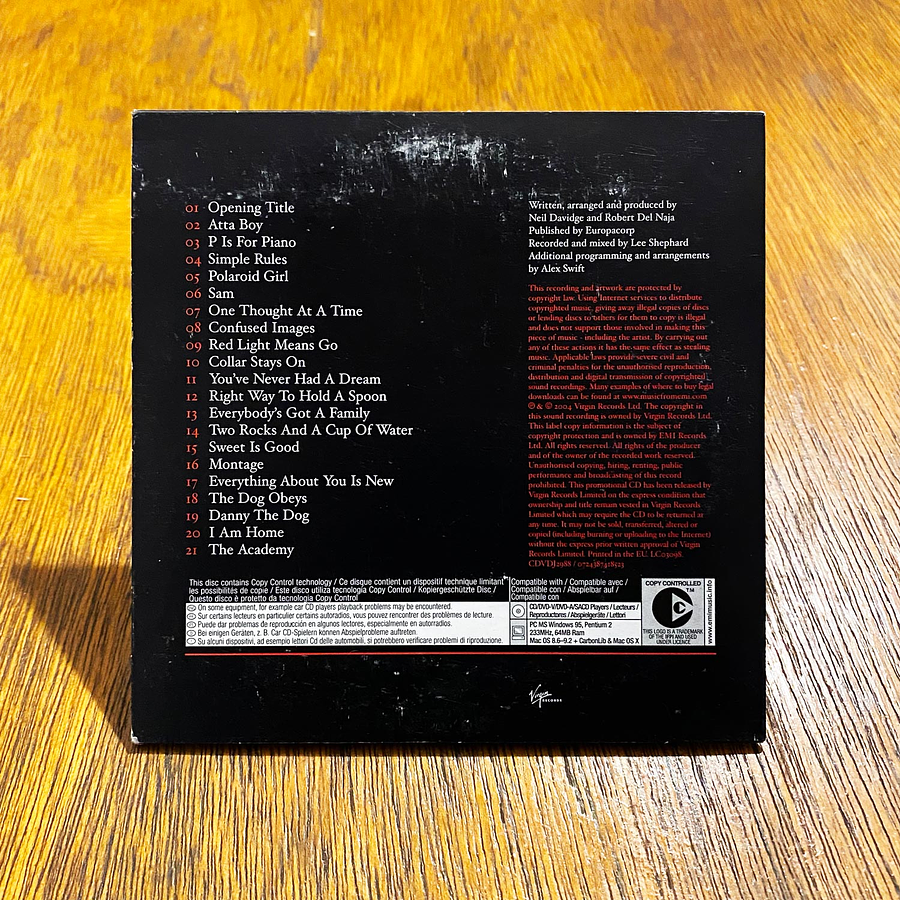 Massive Attack - Danny The Dog (Original Motion Picture Soundtrack) - Promo 2