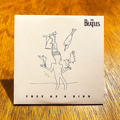 The Beatles - Free As A Bird (CD, Single) 