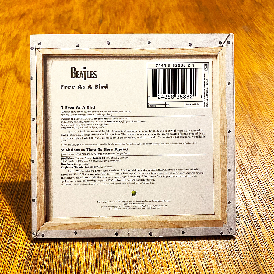 The Beatles - Free As A Bird (CD, Single)  2