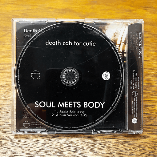 Death Cab For Cutie - Soul Meets Body