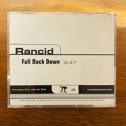 Rancid - Fall Back Down