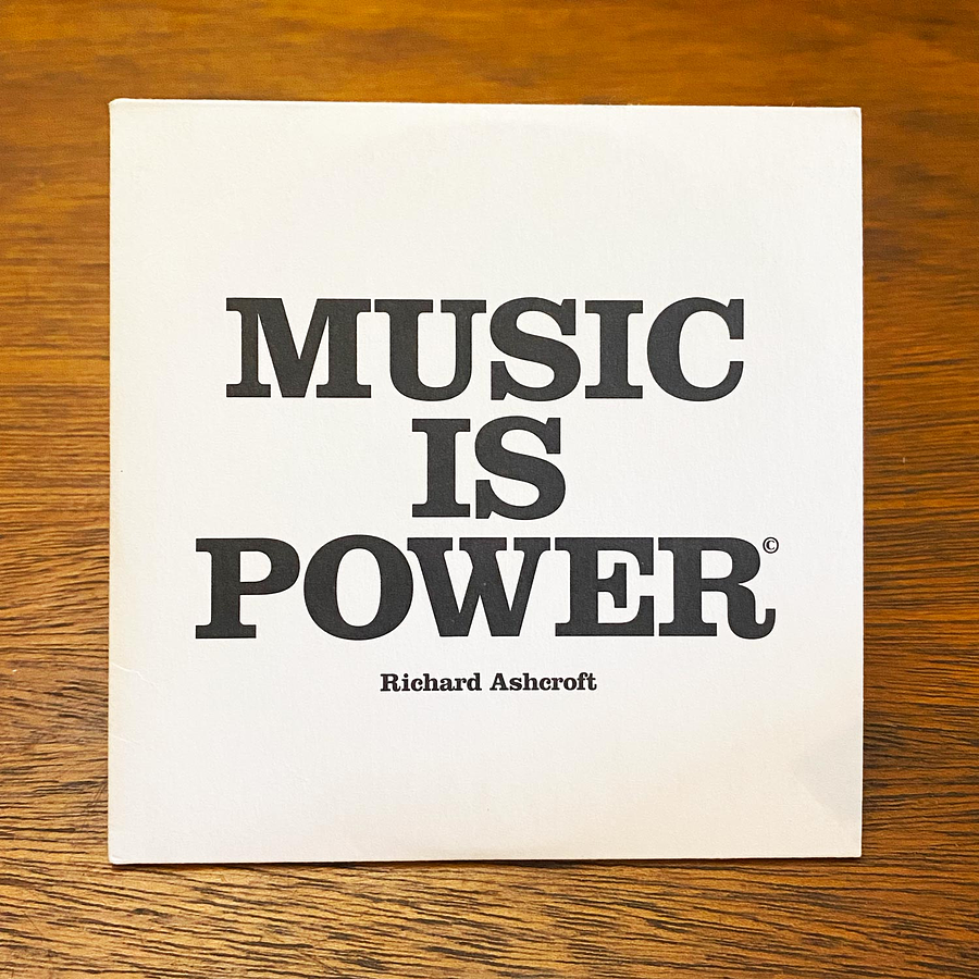 Richard Ashcroft - Music Is Power 1