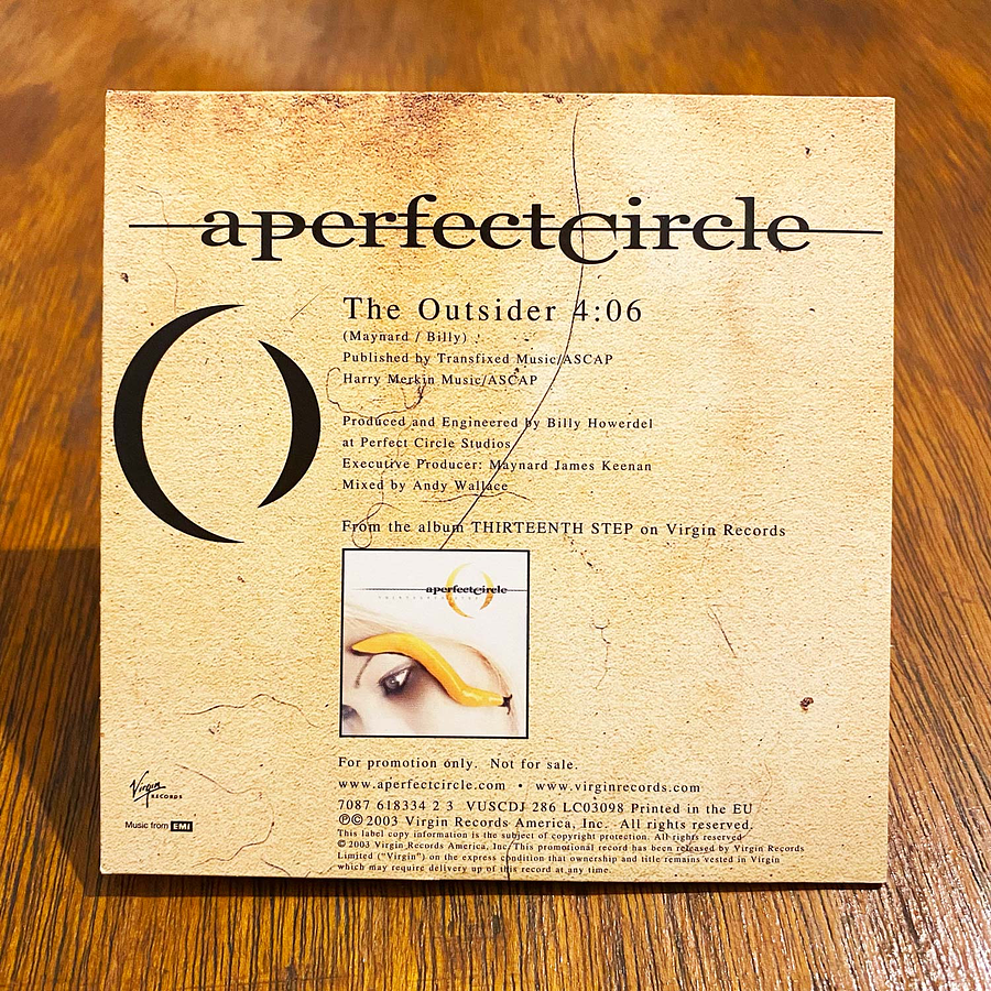 A Perfect Circle - The Outsider 2