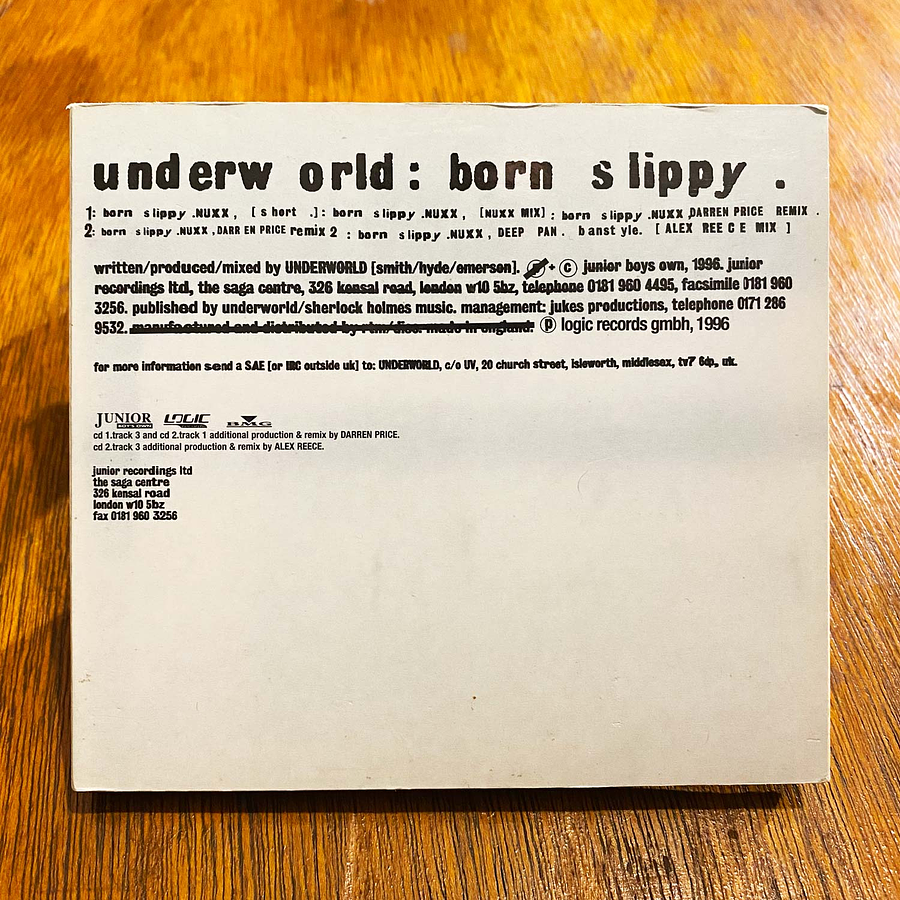 Underworld - Born Slippy (2xCD, Dig) 1