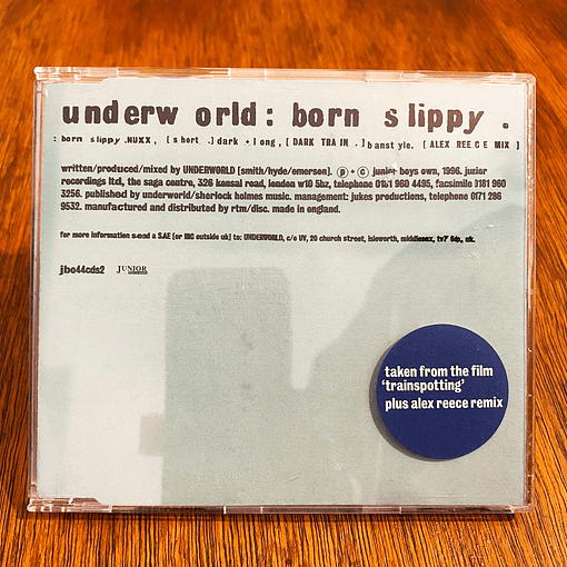 Underworld - Born Slippy .NUXX (Short) (CD2)