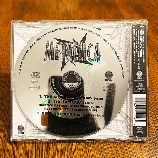 Metallica - The Memory Remains (CD2)