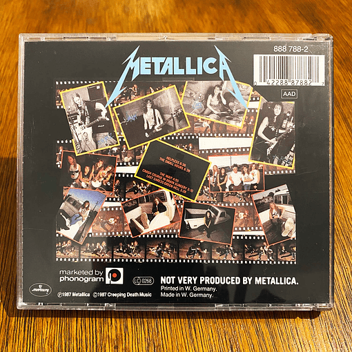 Metallica - The $5.98 E.P. Garage Days Re-Revisited (CD, EP)