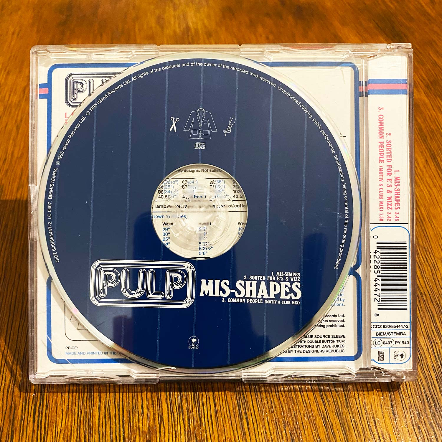 Pulp - Mis-Shapes & Sorted For E's & Wizz (CD2) 2