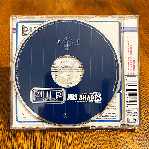 Pulp - Mis-Shapes & Sorted For E's & Wizz (CD2)