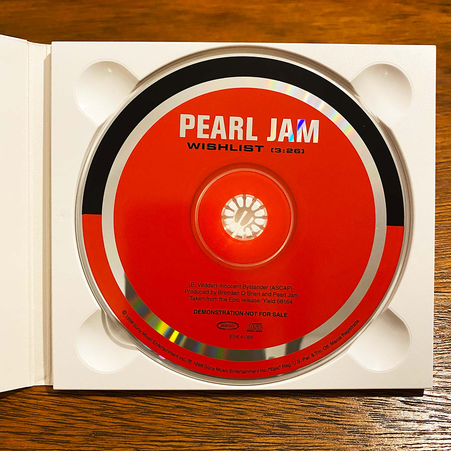 Pearl Jam - Wishlist (Promotional) 3