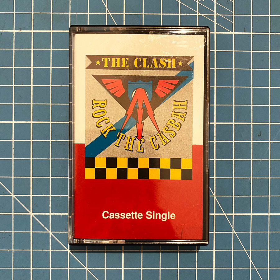 The Clash - Rock The Casbah (Cass, Single) 1