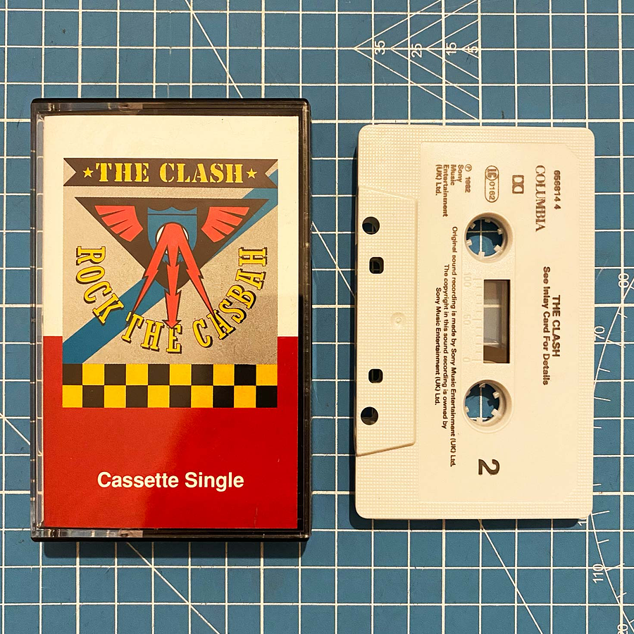 The Clash - Rock The Casbah (Cass, Single) 3