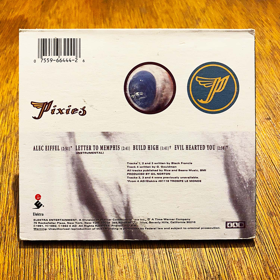 Pixies - Alec Eiffel (Digipak) 2