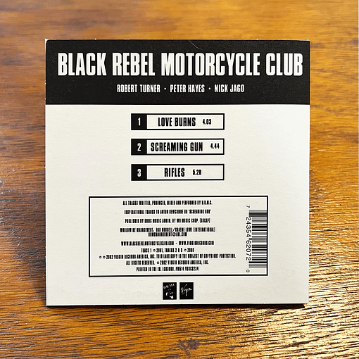 Black Rebel Motorcycle Club - Love Burns