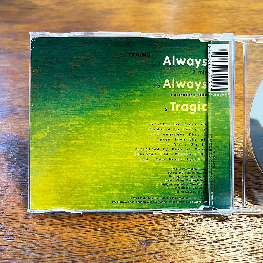 Erasure - Always (CD1) 4
