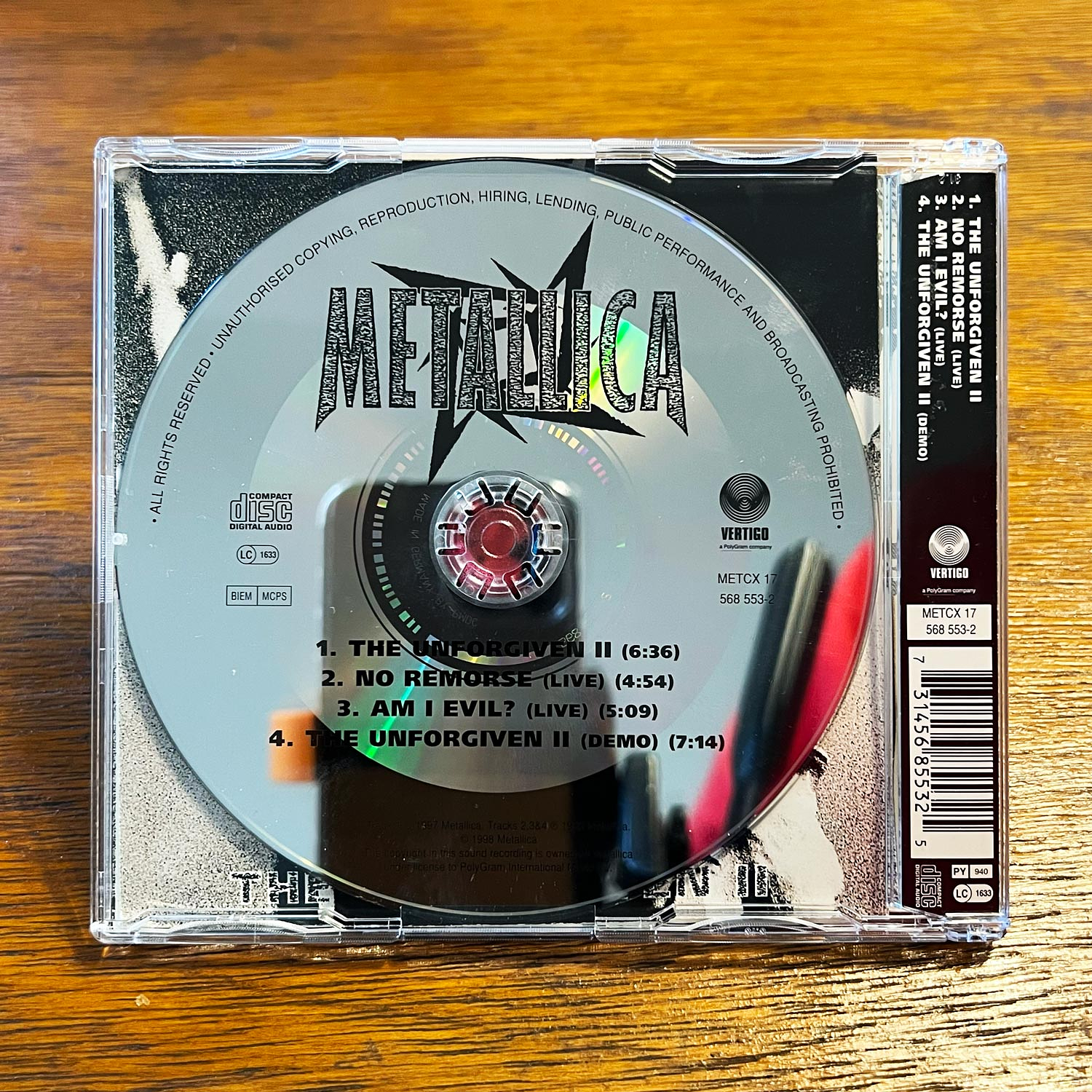 Metallica - The Unforgiven II (CD3) 2