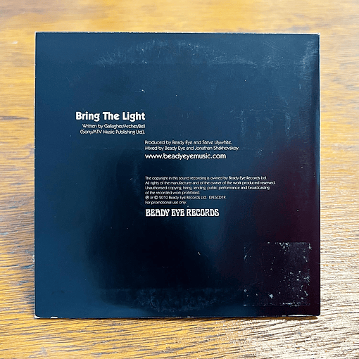 Beady Eye - Bring the Light