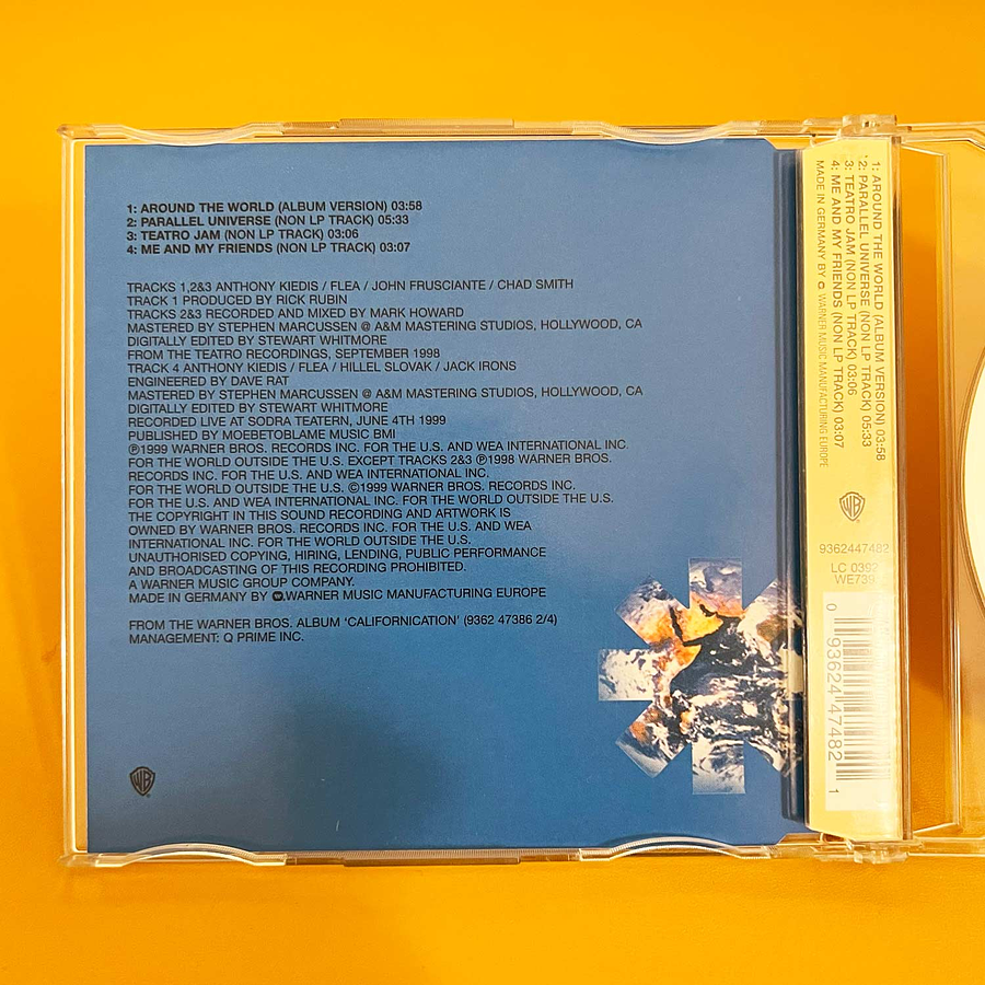 Red Hot Chili Peppers Around The World Single