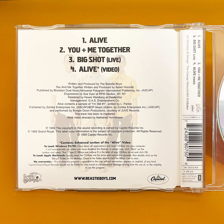 Beastie Boys - Alive (CD1) 3