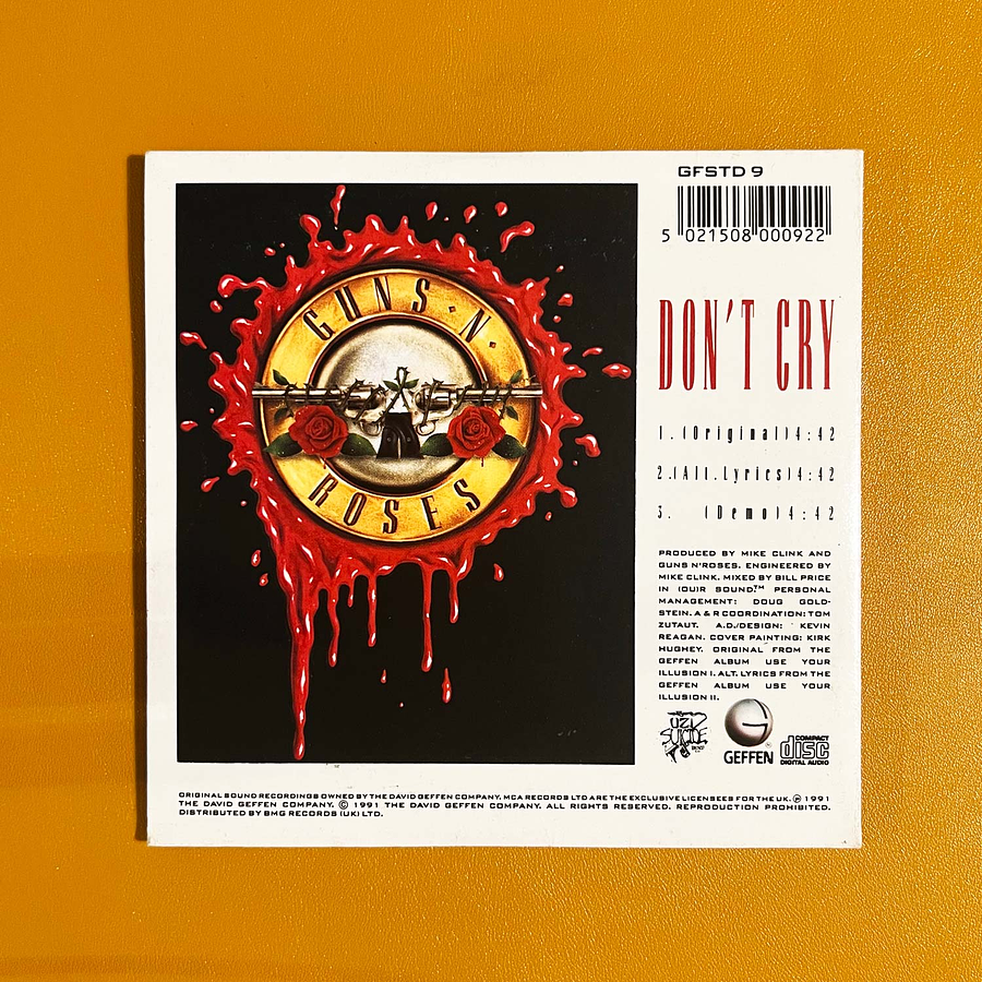 Guns N' Roses - Don't Cry (Ltd) 2