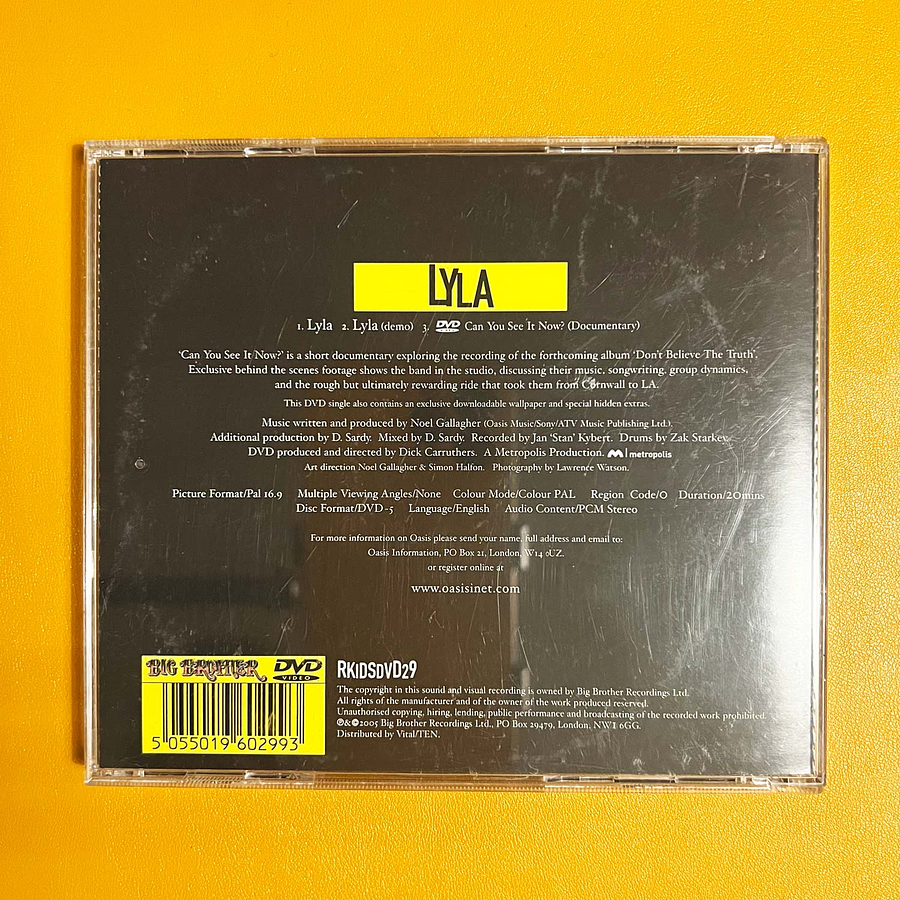 Oasis - Lyla (DVD-V, PAL) 2
