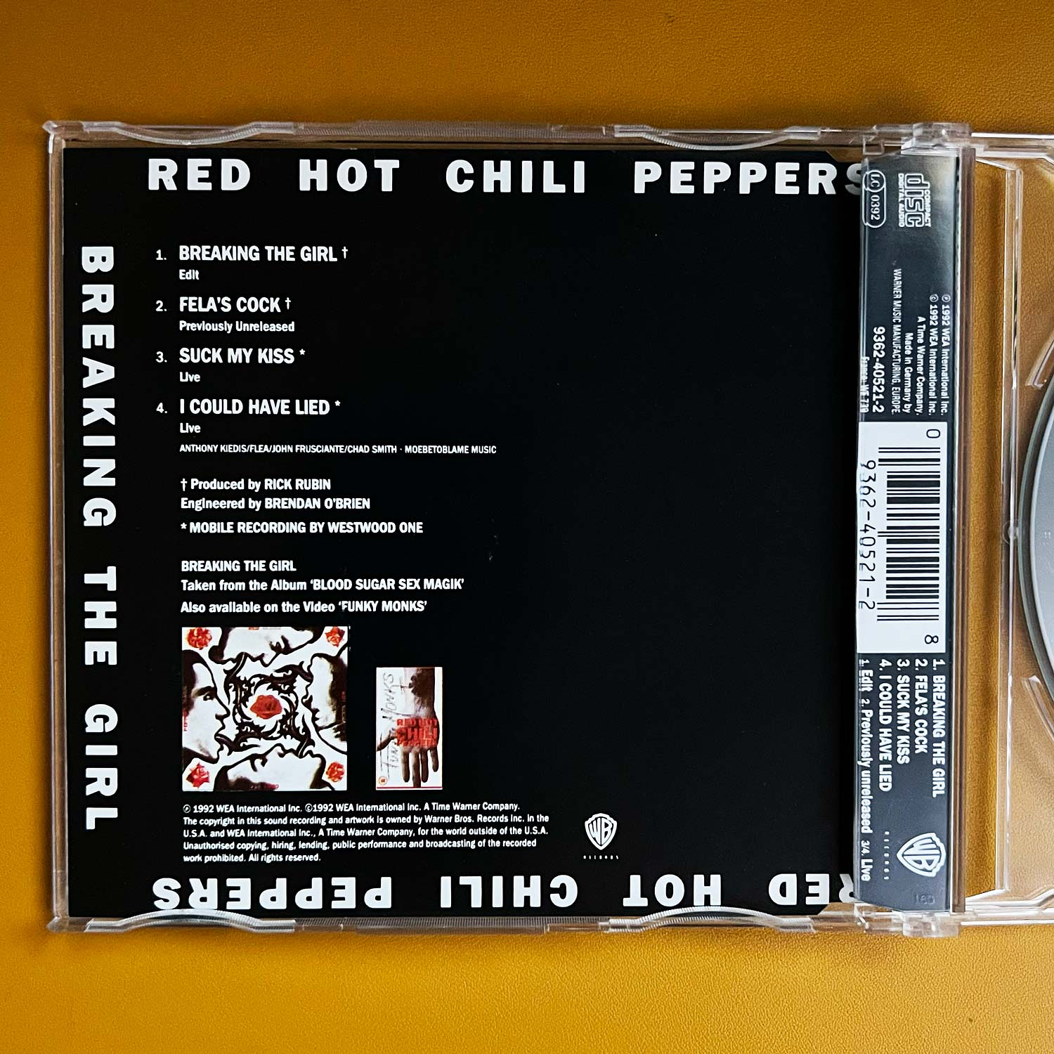 Red Hot Chili Peppers - Breaking The Girl 3