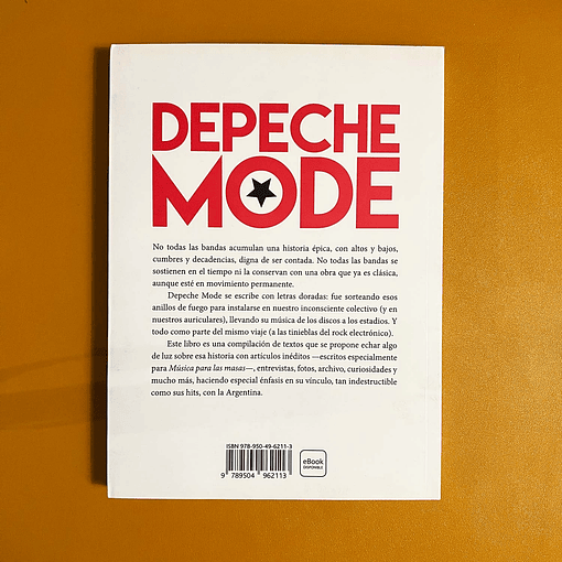 Depeche Mode - Música para las masas - Libro